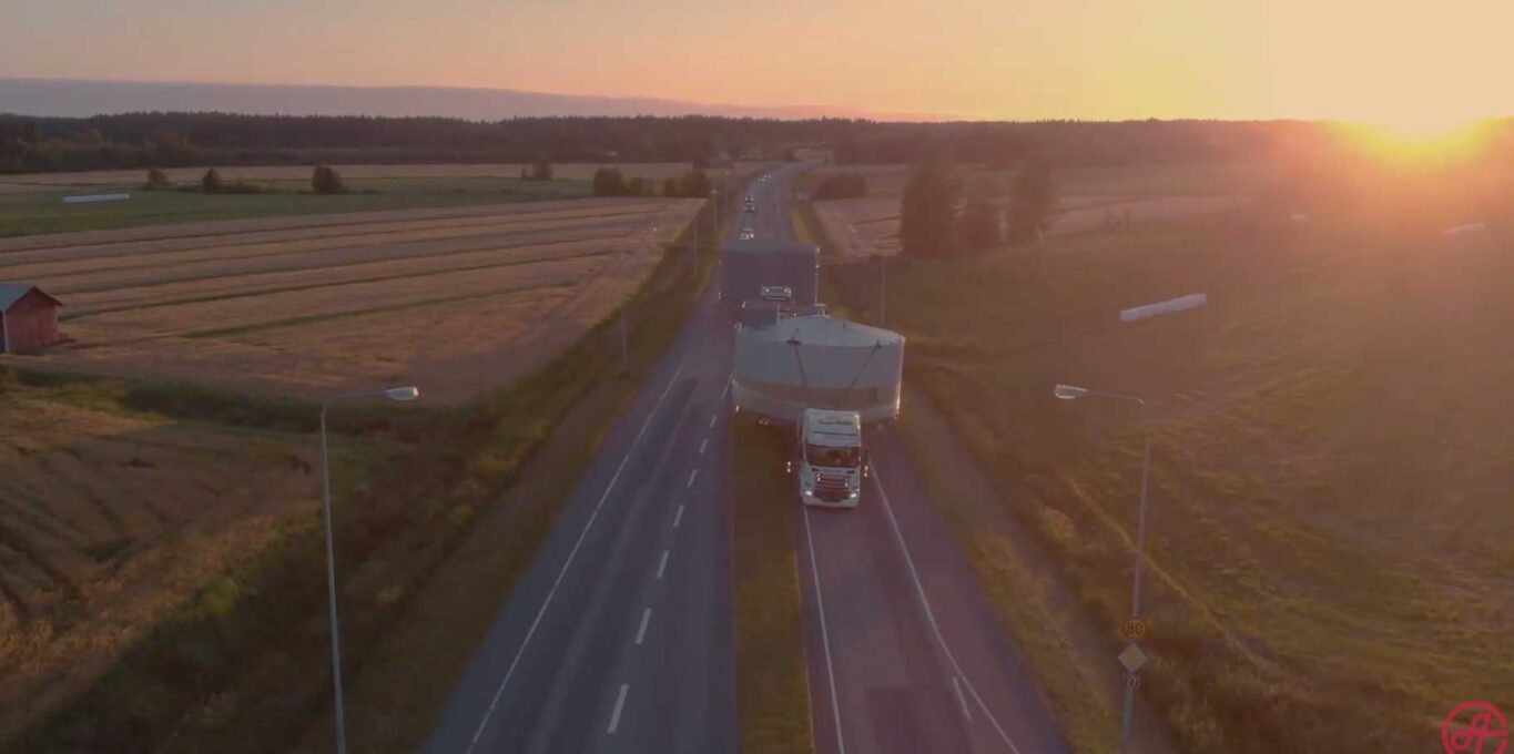 Tunga och stora transporter