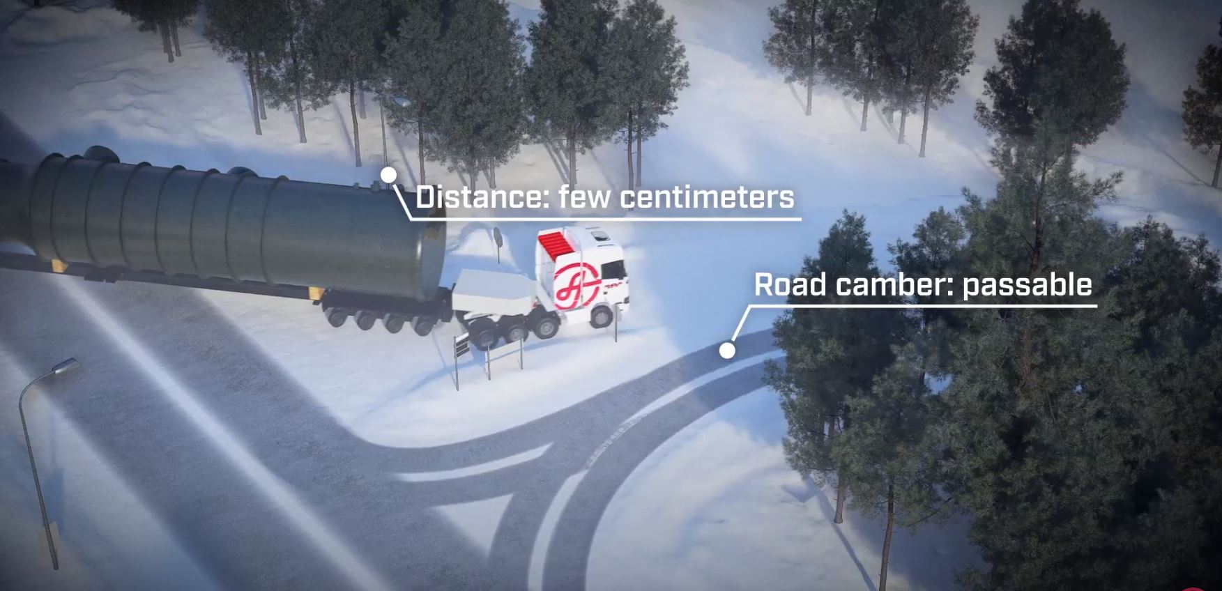 Ahola Special simulerar transporter och rutter på förhand med hjälp av 3D-modellering och LiDAR-skanning